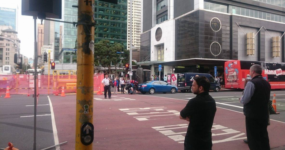 Pedestrian crossing sound shake up