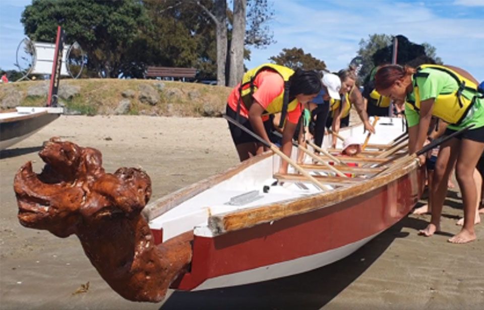 Waka hoe make a splash on the Coast 