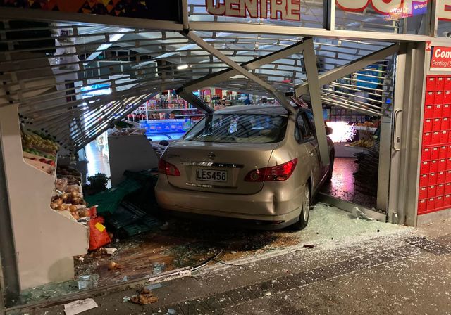 Dairy's 4th ram raid among spate in Orakei