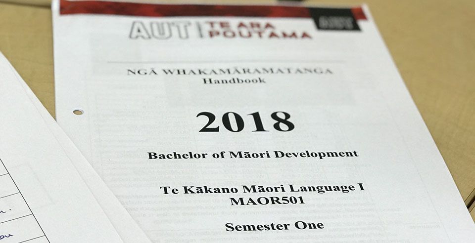 AUT te reo course at capacity