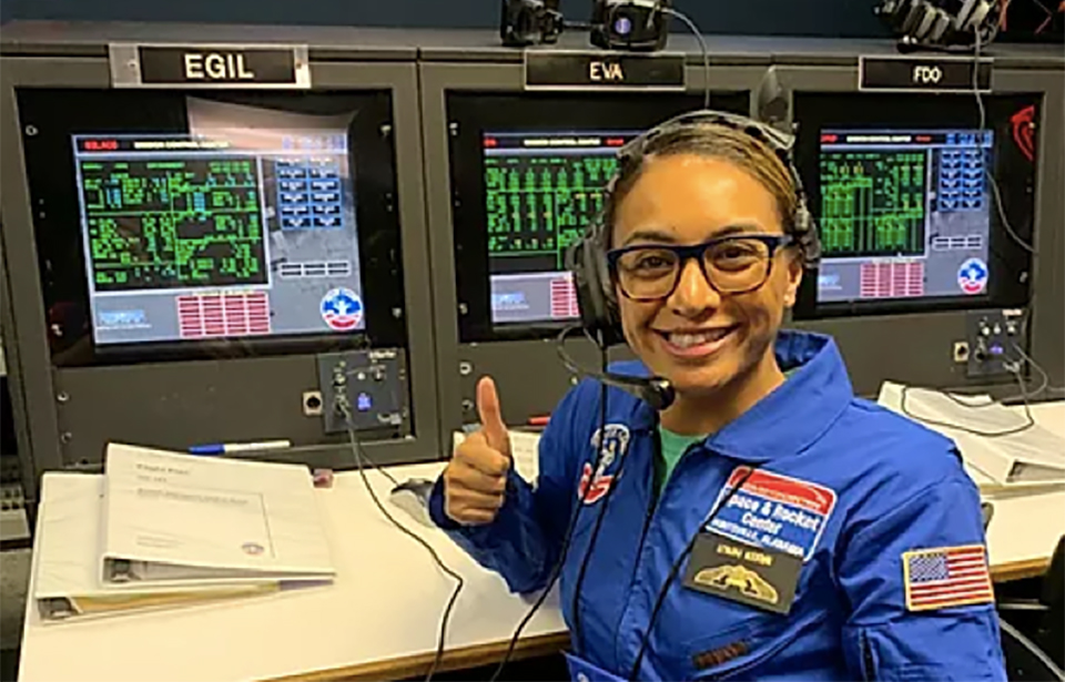Nadeen Papali’i at NASA Space Camp in Alabama