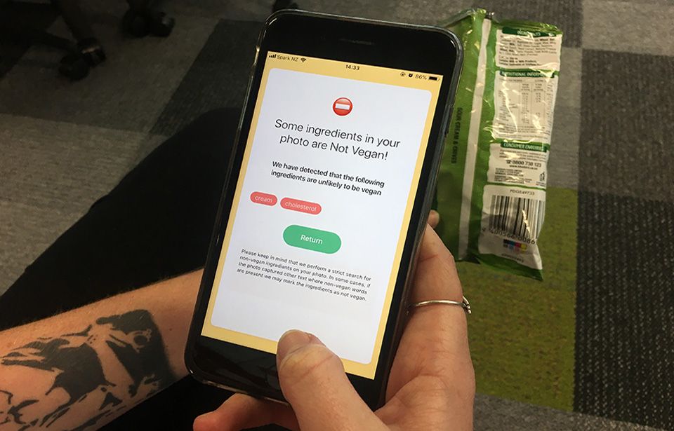 New vegan ingredient finder app does all the work for you