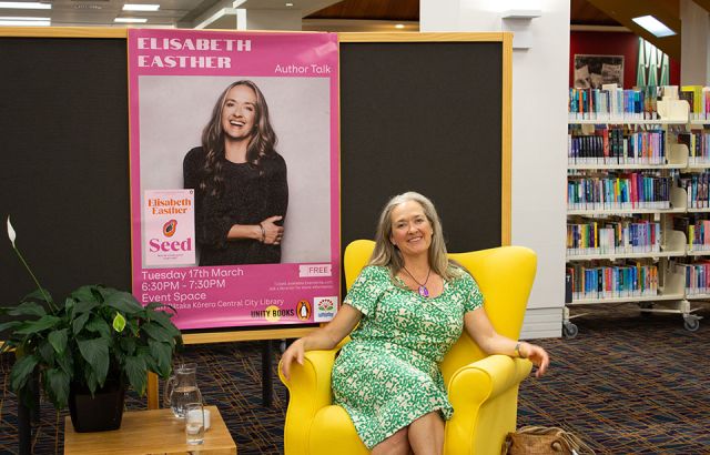    Elisabeth Easther shares advice for aspiring writers   