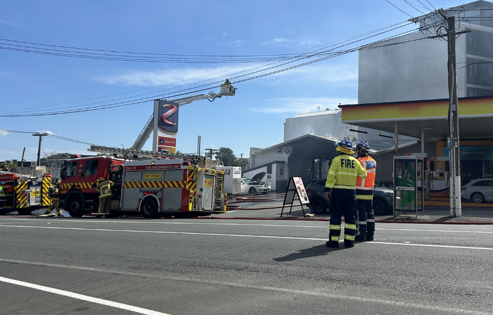 Fire breaks out in Ponsonby mechanic’s workshop  
