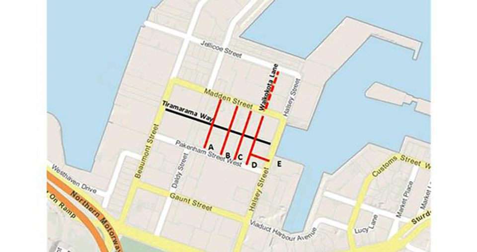 New waterfront lanes will have Māori names